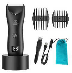 Waterproof Electric Body Groomer for Men